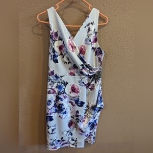 Alex Evenings Cocktail floral dress - size 14